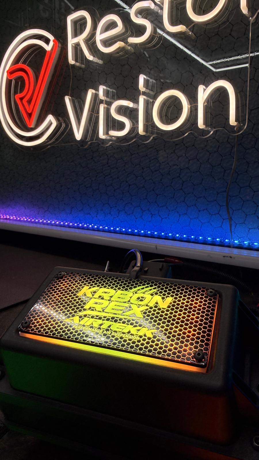 🌈 RGB Manifold Plate Kit – Custom Illuminated Setup