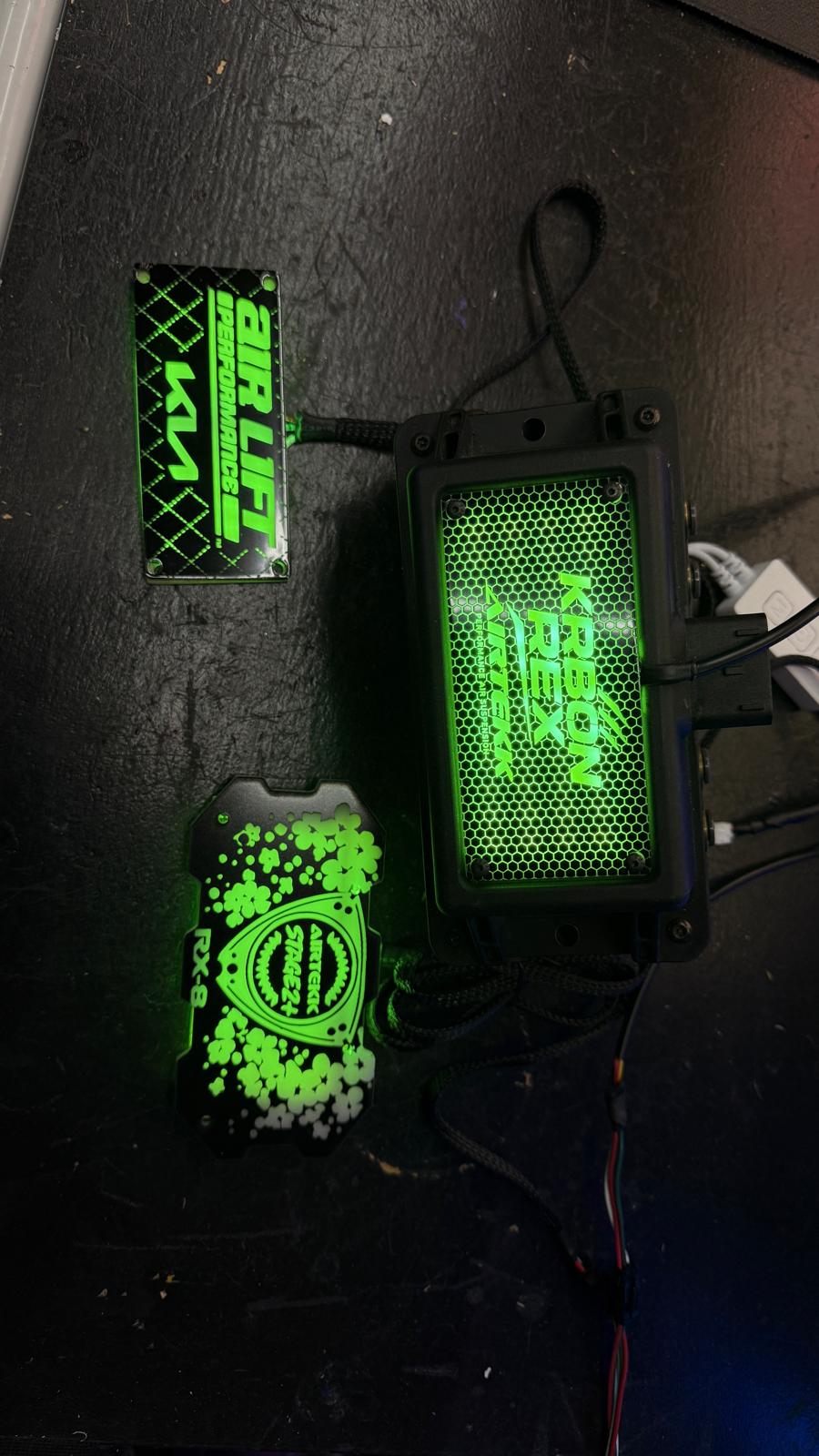 🌈 RGB Manifold Plate Kit – Custom Illuminated Setup