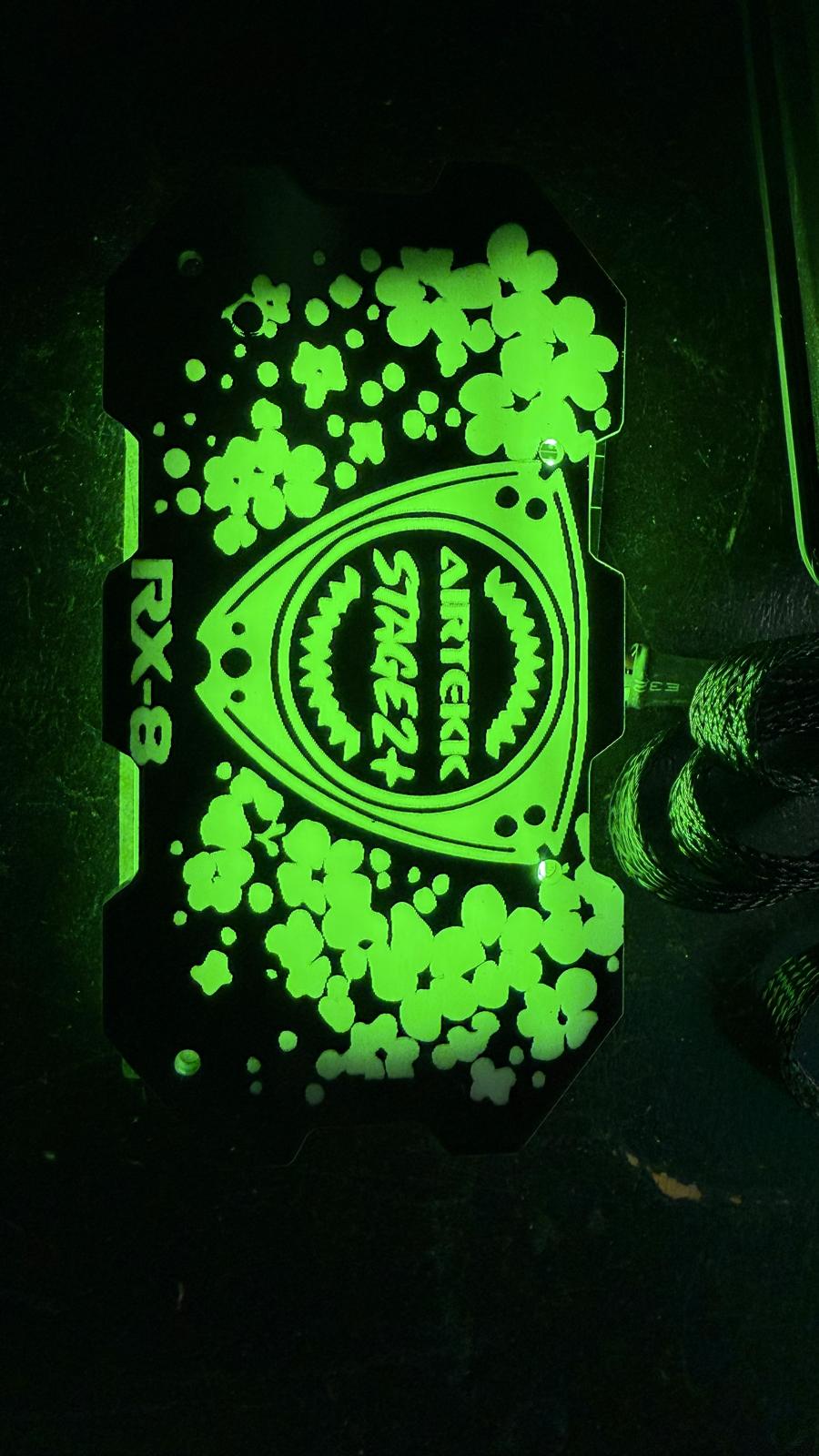 🌈 RGB Manifold Plate Kit – Custom Illuminated Setup