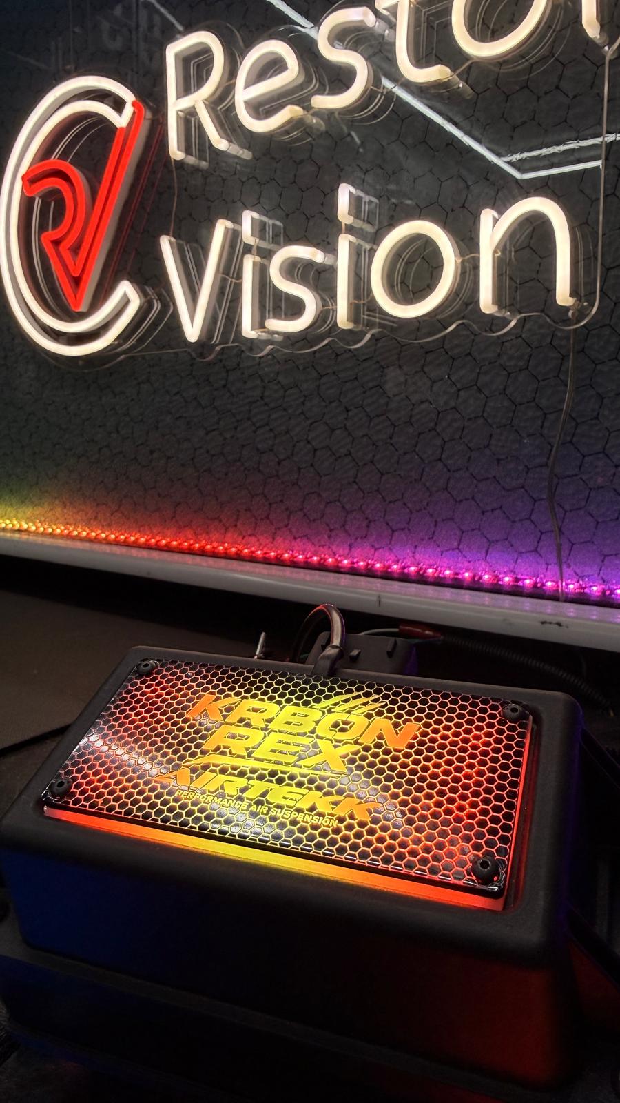 🌈 RGB Manifold Plate Kit – Custom Illuminated Setup